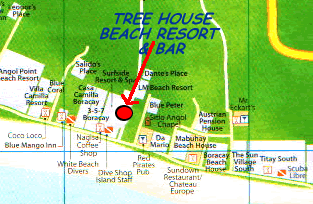 tree house close-up map